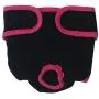 Vivi Bear Pack of 2 Dog cat Diapers Underwears Pants Velcro Design Female Dog cat Sanitary Pants Adjustable Cotton Physiological Pants Soft Comfortable for Dogs Cats 6 Colors 4 Colors at Random.M