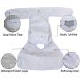 LUXJA Reusable Female Dog Diapers (Pack of 3), Washable Wraps for Female Dog (Large 2, Flamingos+Polar Bears+Flowers) LUXJA Reusable Female Dog Diapers (Pack of 3), Washable Wraps for Female Dog (Large 2, Flamingos+Polar Bears+Flowers)