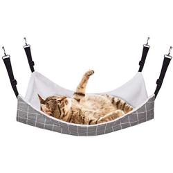 RayCC Ajustable Cat Hammock Cat Bed Sleeping Hammock Hanging Cage Chair Hammock for Cat Small Dogs