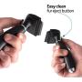 BOSHEL Dog Grooming Deshedding Tool Reduces Shedding by up to 93% - Ergonomic Easy-Clean Button Easily Removes Gathered Fur from The Brush - Non-Slip Handle