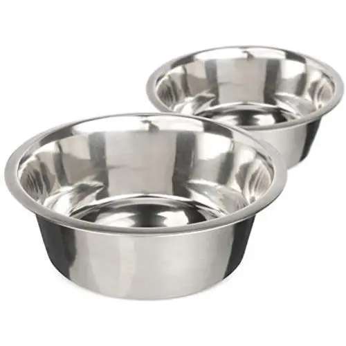 Stainless Steel Dog and Cat Bowls - Neater Feeder Extra Replacement Bowl (Metal Food and Water Dish), Single Bowl or 2 Pack Stainless Steel Dog and Cat Bowls - Neater Feeder Extra Replacement Bowl (Metal Food and Water Dish), Single Bowl or 2 Pack