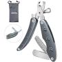 Wistiya Dogs Nail Clippers, Foldable Dogs Nail Trimmers with Safety Guard, Pet Comb and Nail File, for Small/Medium/Large Dogs or Cats, Professional Home Pet Grooming Tools