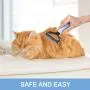 Pet Grooming Tool, 2 Sided Professional Undercoat Rake for Cats & Dogs, Safe and Effective Dematting Comb, for Easy Mats & Tangles Removing, Long Short Haired Pets (Blue) Pet Grooming Tool, 2 Sided Professional Undercoat Rake for Cats & Dogs, Safe and Effective Dematting Comb, for Easy Mats & Tangles Removing, Long Short Haired Pets (Blue)