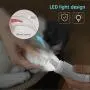 DADYPET LED Dog Nail Grinder - Professional 2-Speed Electric Rechargeable Pet Nail Trimmer with 2 Diamond Bit Grinders and Scissors, Paws Grooming & Smoothing for Small Medium Large Dogs & Cats DADYPET LED Dog Nail Grinder - Professional 2-Speed Electric Rechargeable Pet Nail Trimmer with 2 Diamond Bit Grinders and Scissors, Paws Grooming & Smoothing for Small Medium Large Dogs & Cats