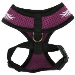 Puppia Authentic Flame Harness, Purple, Small