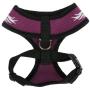 Puppia Authentic Flame Harness, Purple, Small