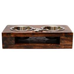 Spanish Mastiff, a Dogs Bowl with a Relief from ArtDog