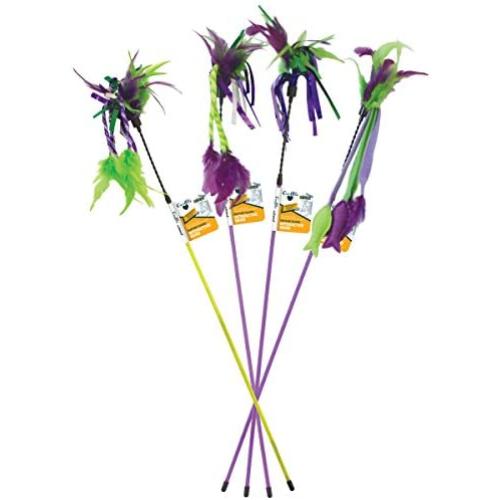 OurPets Go Cat Go Wand Assortment Pack Inrteractive Cat Toy