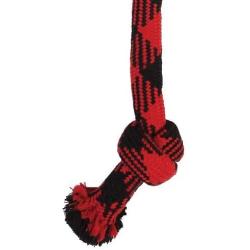 MuttNation Fueled by Miranda Lambert Plaid Rope Dog Toy
