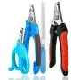 Bobocawa Dog Nail Clippers Trimmer Set - Safety Guard to Avoid Over-Cutting Big Clipper for Thick Nails Razor Sharp Blades Professional at Home Grooming Dog Cat Rabbit