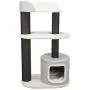 Royal Pet Club Cara Gray Cat Tower for Large Cats, with Scratching Posts, Two Platforms, Top Platform Padded with Back Rest, Condo, Removable Cushion (44444) Royal Pet Club Cara Gray Cat Tower for Large Cats, with Scratching Posts, Two Platforms, Top Platform Padded with Back Rest, Condo, Removable Cushion (44444)