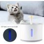 JingYi Pet Water Dispenser,2.4L LED Automatic Power-Off Waterfall Pet Water Dispenser Drinking Fountain Filter Pet Drinking Fountain Pet Drinking Fountain