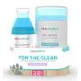 Real Simple Dog Organic Shampoo and Cleaning Wipe Kit for The Clean 2 Piece Set (Lavender)