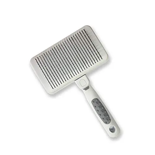 Urbaner Self Cleaning Slicker Grooming Brush for Dog | Gently Removes Loose Undercoat, Mats and Tangled Hair (CT-32)