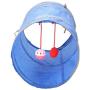 IOSHAPO Cat Tunnel Toy Funny Pet 2 Holes Play Tubes Balls Collapsible Crinkle Kitten Toys Puppy Ferrets Rabbit Play Dog Tunnel Tubes,Red