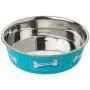 Loving Pets Coastal Bella Bowl for Dogs, Medium, Aqua Sea Loving Pets Coastal Bella Bowl for Dogs, Medium, Aqua Sea