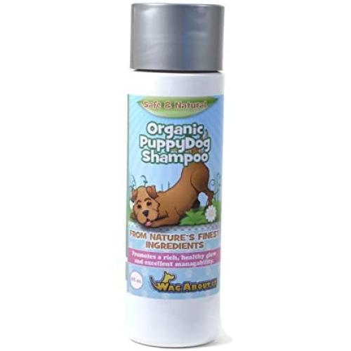 WagAboutIt Natural Organic Puppy Dog Pet Shampoo