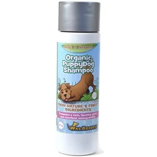 WagAboutIt Natural Organic Puppy Dog Pet Shampoo WagAboutIt Natural Organic Puppy Dog Pet Shampoo