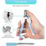 FOCUSPET Dog Nail Grinder, Pet Nail Clipper Nail Trimmer for Small Medium Large Dogs&Cats with Dog Nail File& Nail Cipper 3 Sanding Ports Shaping Smoothing Portable & Rechargeable