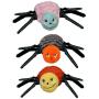 Pokeling 3 Pack Dog Squeaky Toys, Spider Plush Dog Toy, Stuffed Puppy Chew Toys for Small Medium Dog Puppy Pets