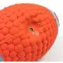 Football Dog Chew Toy, Squeaky Soft Latex Floating Bouncing Ball Pet Dog Toy for Small Medium Large Dog Interactive Toy