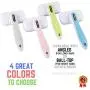 Emperor Pets Self Cleaning Slicker Brush for Dogs & Cats - Removes Tangled Hair, Undercoat Brush for Dogs, Dog Grooming Brush, Great Dog Brush for Shedding Long Hair Dog Brush Long Hair Cat Brush Emperor Pets Self Cleaning Slicker Brush for Dogs & Cats - Removes Tangled Hair, Undercoat Brush for Dogs, Dog Grooming Brush, Great Dog Brush for Shedding Long Hair Dog Brush Long Hair Cat Brush
