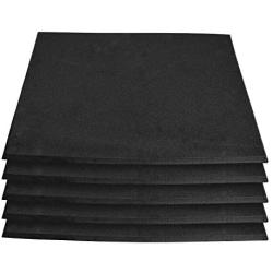 XCEL 5 Pack Neoprene Pet Mats, Water and Weather Resistant