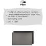 Ptlom Pet Placemat for Dog and Cat, Mat for Prevent Food and Water Overflow, Suitable for Small, Medium and Large Pet, Silicone