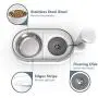 Qucey Double Cat Dog Bowls Pet Automatic Water Dispenser Detachable Bowl No-Spill Pet Food Water Bowls Feeder for Cats and Small Dog Qucey Double Cat Dog Bowls Pet Automatic Water Dispenser Detachable Bowl No-Spill Pet Food Water Bowls Feeder for Cats and Small Dog