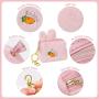 PetsHome Dog Poop Bag Holder Cute Plush Dispenser with Leash/Bag Clip and 1 Roll (15 Dog Poop Bags) Pink PetsHome Dog Poop Bag Holder Cute Plush Dispenser with Leash/Bag Clip and 1 Roll (15 Dog Poop Bags) Pink