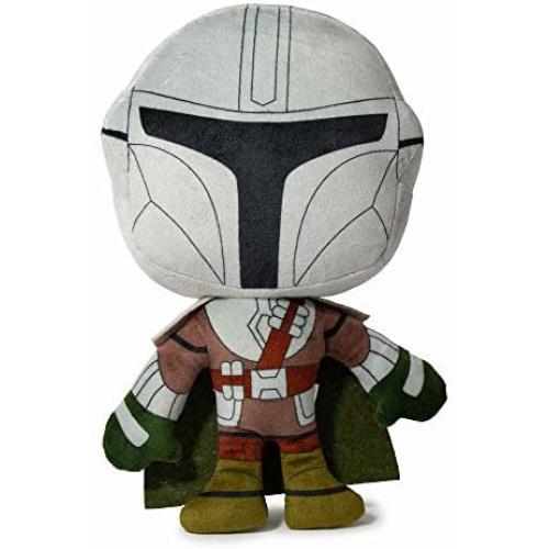 Buckle-Down Dog Toy, Mandalorian, Plush Star Wars The Mandalorian Standing Pose