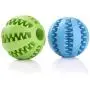 PetInn Dog Treat Toy Ball,Interactive Dog Toys for Pet Tooth Cleaning,Chewing, Fetching, IQ Training, Pack of 2 PetInn Dog Treat Toy Ball,Interactive Dog Toys for Pet Tooth Cleaning,Chewing, Fetching, IQ Training, Pack of 2