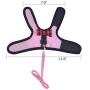 Small Animals Harness and Leash Adjustable Soft Mesh Small Pet Harness with Safe Bell, No Pull Comfort Padded Vest Durable Nylon Harness All Season for Rats,Guinea Pig and Hamster