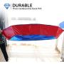 None Brand PetsBark Foldable Dog Swimming Pool, Hard PVC Placstic Pet Bathing Tub, Collapsible Kiddie Outdoor Swimming Pool for Pets, Dogs, Cats, Kids, Red and Blue Send Randomly