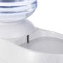 Liry Products Pet Water Drinking Fountain Automatic Gravity Dispenser Station Self Replenish Animal Waterer Dog Cat Large Capacity Fresh Drinking System Plastic Bottle Reservoir Bowl Stand (3 Gallon)