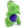 goDog Dinos T-Rex Tough Plush Dog Toy with Chew Guard Technology, Green, Small goDog Dinos T-Rex Tough Plush Dog Toy with Chew Guard Technology, Green, Small