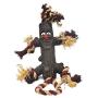 HugSmart Pet – Rope Monster | Tough Rubber and Rope Tug Toy for Small Medium and Large Dogs