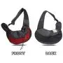 TNZMART Pet Dog Sling Carrier Hands Free Dog Portable Sling Bag Breathable Mesh Travel Safe Sling Bag Carrier for Small Dogs Cats