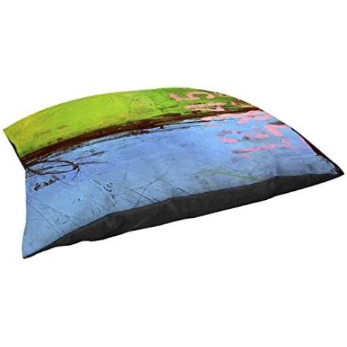 Manual Woodworkers & Weavers Fleece Top Toy or Small Breed Pet Bed, Urban Beatbox 2, Blue