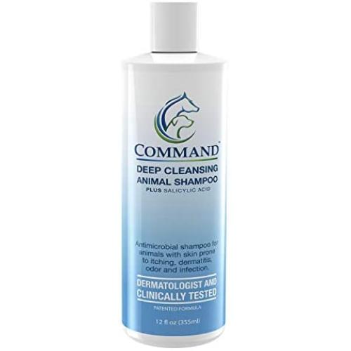 Hypoallergenic Anti-Itch Medicated Dog Shampoo with Salicylic Acid - For Deep-Cleansing Sensitive, Itchy Dog and Puppy Skin and Hair - Dog Wash and Dog Odor Eliminator Shampoo – Made in the USA