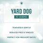 Natures Specialties Yard Dog Shampoo for Dogs Cats, Non-Toxic Biodegradeable