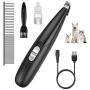 (Upgraded) AMIR Pet Grooming Clippers, Paw Trimmer, 2 Speed Electric Dog Clippers, USB Rechargeable and Quiet Cordless Paw Shaver for Hair Around Eyes, Rump, Paws, Ears, Face (for Small Pet) (Upgraded) AMIR Pet Grooming Clippers, Paw Trimmer, 2 Speed Electric Dog Clippers, USB Rechargeable and Quiet Cordless Paw Shaver for Hair Around Eyes, Rump, Paws, Ears, Face (for Small Pet)