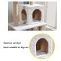 HENGFU Cat Kitten Tree Activity Centre Climbing Tower Stable with Sisal Scratching Post Condo Hammock Cat Scratcher Play Toy