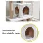 HENGFU Cat Kitten Tree Activity Centre Climbing Tower Stable with Sisal Scratching Post Condo Hammock Cat Scratcher Play Toy HENGFU Cat Kitten Tree Activity Centre Climbing Tower Stable with Sisal Scratching Post Condo Hammock Cat Scratcher Play Toy