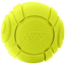 Nerf Dog Sonic Ball Dog Toy, Lightweight, Durable and Water Resistant, 2.5 Inches, for Small/Medium/Large Breeds, Single Unit, Green