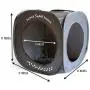 Feline Ruff Home Sweet Home Pop Up Cat Cube. A Collapsible Indoor Cat House. Covered Pet Bed Hideaway Cave for Dogs and Other Pets Too. Feline Ruff Home Sweet Home Pop Up Cat Cube. A Collapsible Indoor Cat House. Covered Pet Bed Hideaway Cave for Dogs and Other Pets Too.