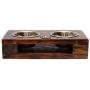 Yorkshire Terrier, Yorkie, a Dogs Bowl with a Relief from ArtDog
