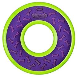 Caitec Corp Hero Outer Armor Fetch Disc Dog Toys, 8 Inch, Floats and Squeaks