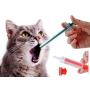 Boyrose Pet Pill Dispenser - Pet Piller Gun Oral Tablet Capsule or Liquid, Medical Feeding Tool Kit Syringes for Dogs,Cats, Small Animals