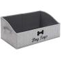 Morezi Linen-Cotton Blend Dog Toy Basket and Dog Toy Box, Dog Toy Basket Storage - Perfect for organizing pet Toys, Blankets, leashes, chew Toys